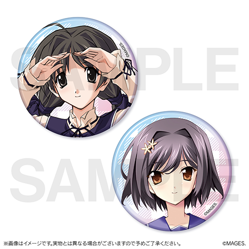 C-05 缶バッジ2個セット 白河ほたる 春日結乃